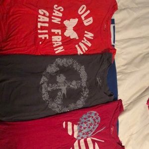 3 XL women’s tee’s